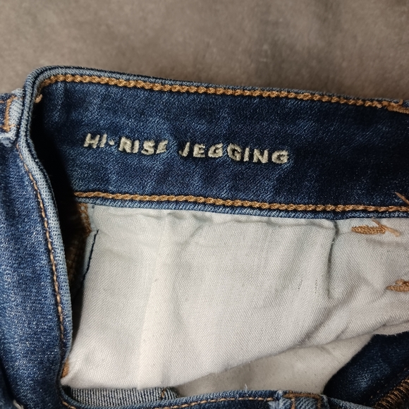 American Eagle Next Level Stretch Women's Youth Jeggings Size 00R - Picture 7 of 8